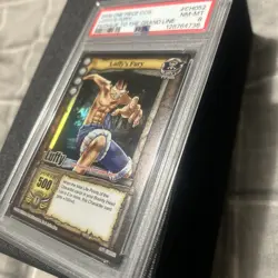 2006 One Piece Luffy’s Fury Silver Rare Foil – psa8 – Passage Grand Line - Image 2