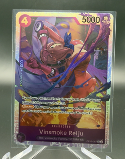 Vinsmoke Reiju OP12-063 One Piece Legacy of the Master Foil ENGLISH SR - Image 1