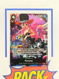 Perona EB03-045 SR Super Rare Alternate Art (ALT) Heroine's Edition One Piece - Image 1