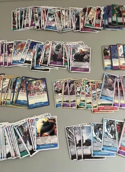 130 X One Piece SR cards Op09 - Op14 - Image 1