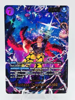 Carte One Piece Eb04-039 FR Eustass Captain Kidd SP OP14 - Image 2