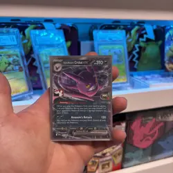 Pokemon TCG Team Rocket’s Crobat ex Prize Pack Series 8 122/182 NM Stamped - Image 1