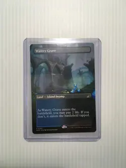 MTG Watery Grave (Borderless) Ravnica Remastered Regular 301 - Image 3