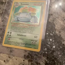 Unlimited Venusaur - Base Set- Holo - #15/102 - Vintage Pokemon Card 1999 WOTC - Image 4
