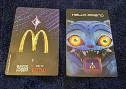ULTRA RARE Rumi Jinu HANDS Holographic McDonald’s PURPLE BACK + Holo Code Card - Image 3