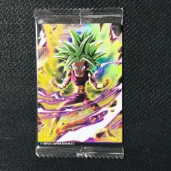 S0684 Kefla 3-13 R Japanese Dragon Ball Itajaga Wafer Card Sealed - Image 1