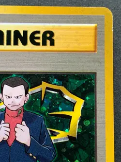 Giovanni TRAINER Pokemon card Japanese HOLO VERY RARE Nintendo - Image 3