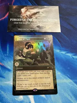 Force of Vigor Foil Avatar: The Last Airbender One with the Elements Secret Lair - Image 1