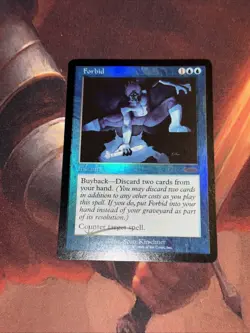 Forbid X1 Mtg FNM Promo Nm Foil - Image 1