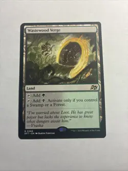 Wastewood Verge - Aetherdrift MTG Plus Bonus Rare!!! - Image 1