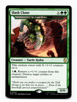 Slash Clone (Steelbane Hydra) - [Commander: Teenage Mutant Ninja Turtles] MTG 🌳 - Image 3