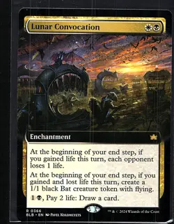 Lunar Convocation (Extended Art) R Bloomburrow 366 NM - Image 1