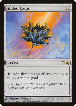 Gilded Lotus #175 (HP) Mirrodin MRD Magic MTG - Image 1