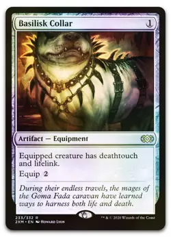 Basilisk Collar #233 (Foil) (NM) Double Masters 2XM Magic MTG - Image 1