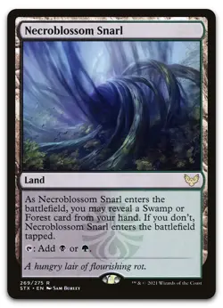 Necroblossom Snarl #269 (LP) Strixhaven STX Magic MTG - Image 1