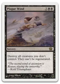 Plague Wind #155 (NM) 8th Edition 8ED Magic MTG - Image 1