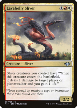 Lavabelly Sliver #207 (MP) Modern Horizons MH1 Magic MTG - Image 1