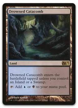 Drowned Catacomb #223 (LP) Magic 2013 M13 Magic MTG - Image 1