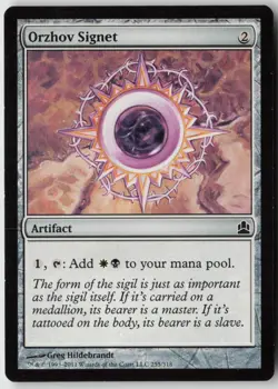 Orzhov Signet (255) - Normal - Commander (CMD) - NM - Image 1