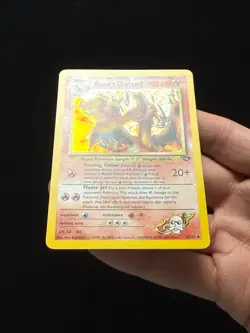 Pokemon Blaine's Charizard 2/132 Gym Challenge Holo Rare Unlimited 100 HP WOTC - Image 4