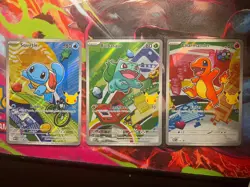 Pokemon 2026 First Partner Illustration Collection Series 1 Promo Full Set Kanto - Image 1