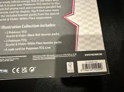 2X Pokemon TCG: S&V Unova Victini IR Illustration Collection Factory Sealed Box - Image 5