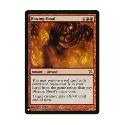 WOTC MtG The List Blazing Shoal (R) NM - Image 1