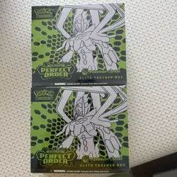 Pokemon Perfect Order Pokemon Center Elite Trainer Box ETB x2 SEALED - Image 1