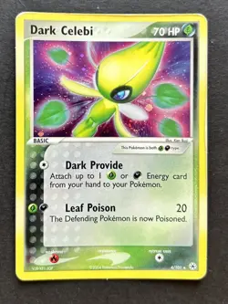 Pokemon Dark Celebi Holo - Hidden Legends - 4/101 MP - Image 1