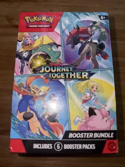 Pokemon TCG Journey Together Booster Bundle SEALED 6 Booster Packs ETB - Image 1