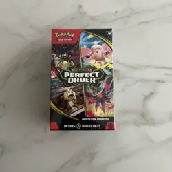 Pokemon TCG Mega Evolutions Perfect Order Booster Bundle (6 Packs) - SEALED ✅ - Image 1