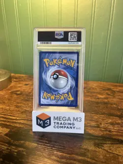 2025 pokemon #013 prismatic evolutions Flareon Masterball Reverse Holo PSA 10 - Image 3