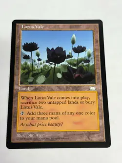 Lotus Vale Weatherlight MTG RARE Regular 1 owner NM Condition 🔥 HOT Card - Image 2