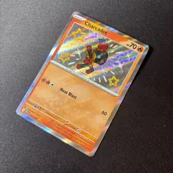 Pokemon Charcadet 114/091 Shiny Rare Scarlet and Violet- Paldean Fates Mint - Image 2