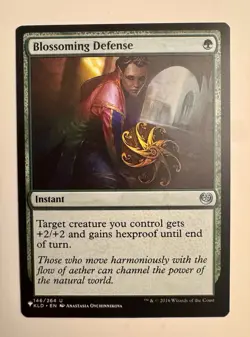 Blossoming Defense - NM - Mystery Booster / The List MTG - Image 1