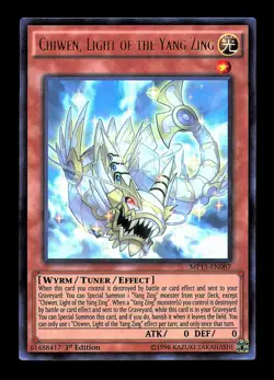 Duelist Alliance #DUEA-EN032 Chiwen, Light of the Yang Zing - Image 1