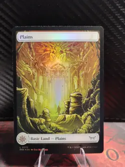 MTG Plains (0272) Full Art Land Duskmourn House Of Horror Foil - Image 1