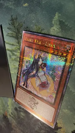 Yugioh Fairy Tail - Luna RA01-EN009 Near Mint NM Quarter Century Secret Rare QCR - Image 2