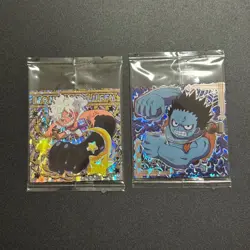 One Piece Monkey D Luffy Wafer Seal Single Card Unopened Condition - Image 1