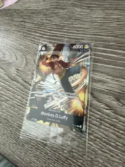 One Piece TCG Promo - Monkey D. Luffy P-035 -SEALED - English - Image 4