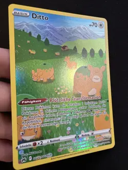 Ditto GG22/GG70 Holo Art Rare Pokemon TCG Zenith der Konige CRZ 2021 NM Deutsch - Image 3