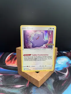 Pokemon TCG Ditto Holo Rare Card Pokemon Go 053/078 NM Condition - Image 1