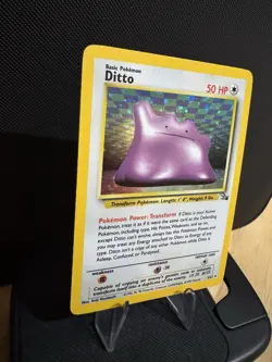 Pokemon TCG Ditto 3/62 Fossil Holo Rare LP/NM - Image 3