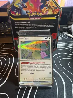 Pokemon TCG. Ditto 132/165 Holo Rare Scarlet and Violet 151 - Image 1