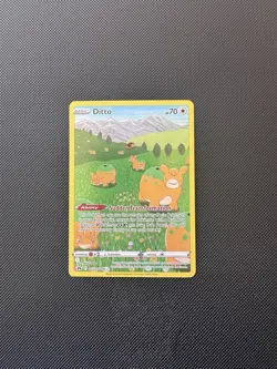 Pokemon TCG Ditto Holo Ultra Rare Card Crown Zenith-Galarian Gallery GG22/GG70 - Image 1