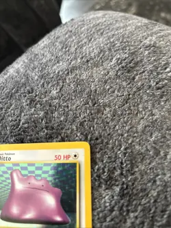 Pokemon TCG Ditto Fossil Holo Rare Unlimited 3/62 LP Condition - Image 4