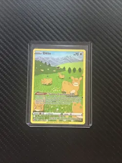 Pokemon TCG Ditto Crown Zenith-Galarian Gallery Gg22/Gg70 Holo Ultra Rare - Image 1