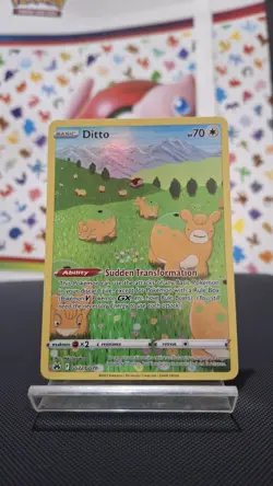 Pokemon TCG Ditto GG22/GG70 Holo Rare | Crown Zenith | NM | Galarian Gallery - Image 1