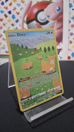 Pokemon TCG Ditto GG22/GG70 Holo Rare | Crown Zenith | NM | Galarian Gallery - Image 3
