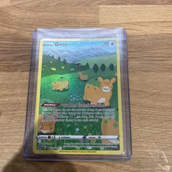 Pokemon TCG Ditto GG22/GG70 Crown Zenith Galarian Gallery Holo Rare NM - Image 1